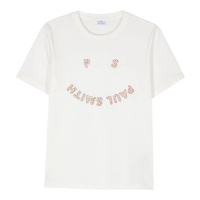 PS Paul Smith Women's 'Raised-Logo' T-Shirt