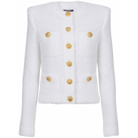 Balmain Women's 'Miami Logo-Buttons Tweed' Jacket