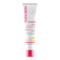 Topicrem 'HYDRA+ Radiance SPF50' Tinted Cream - Medium 40 ml