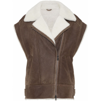 Brunello Cucinelli Gilet 'Zip-Up' pour Femmes