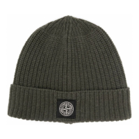 Stone Island Men's 'Compass Appliqué' Beanie