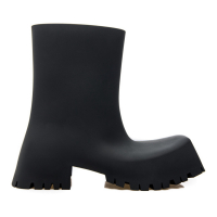 Balenciaga Men's 'Trooper Block-Heel' Rain Boots