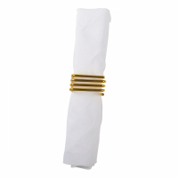 Aulica Set Of 4 Napkin Rings Square