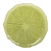 Aulica Green Dessert Plate 21 cm - Lemon