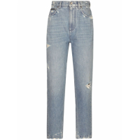 Dolce & Gabbana Women's 'Mini-Ripped Detail' Jeans