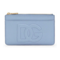 Dolce & Gabbana Porte-carte 'Medium DG-Embossed' pour Femmes