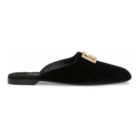 Dolce & Gabbana Women's 'Logo Plaque' Mules