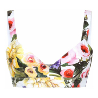 Dolce & Gabbana 'Floral-Print' Crop Top für Damen