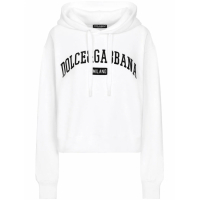 Dolce & Gabbana Sweatshirt à capuche  'Logo-Print' pour Femmes