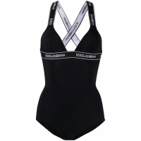 Dolce & Gabbana Maillot de bain 'Logo Trim' pour Femmes