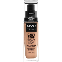 NYX Professional Makeup 'Can't Stop Won't Stop Full Coverage' Foundation - Natural 30 ml