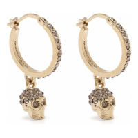 Alexander McQueen Women's 'Skull Mini Hoop' Earrings