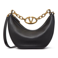 Valentino Garavani Women's 'Small Vlogo Moon' Top Handle Bag