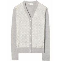 Tory Burch Cardigan 'T-monogram' pour Femmes