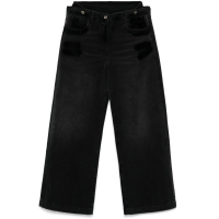 The Attico Women's 'Layered-Waist' Jeans