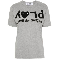 Comme Des Garçons Play T-shirt 'X Converse Logo-Print' pour Femmes