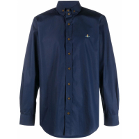 Vivienne Westwood Men's 'Embroidered-Orb' Shirt