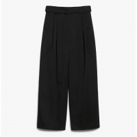 S Max Mara Pantalon 'Wide-Fit Gabardine' pour Femmes