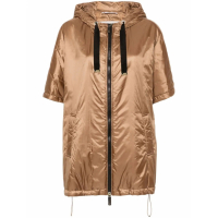 Max Mara The Cube 'Hooded Zip-Up' Mantel für Damen