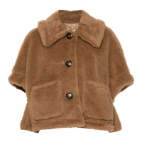 Max Mara Cape 'Cropped Teddy' pour Femmes