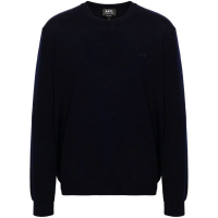 A.P.C. Pull 'Logo-Embroidered' pour Hommes