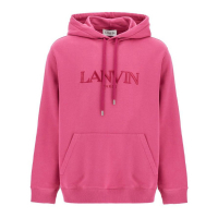 Lanvin Men's 'Hooded With Embroidered Logo' Hoodie