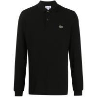 Lacoste Polo manches longues 'Logo-Patch' pour Hommes