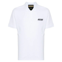 Moschino Polo 'Logo-Embroidered' pour Hommes