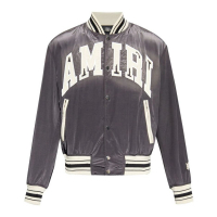 Amiri Men's 'Logo-Embroidered' Bomber Jacket