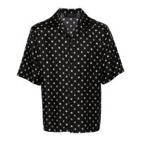 Amiri Men's 'Mix-Print' Short sleeve shirt