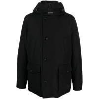 Woolrich Doudoune en plumes 'Arctic Button-Up Hooded' pour Hommes