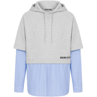 Moschino 'Logo-Print Layered' Kapuzenpullover für Herren