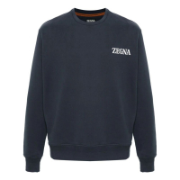 Zegna Sweatshirt 'Logo-Print' pour Hommes