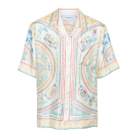 Casablanca Men's 'Cuban' Short sleeve shirt