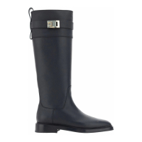 Salvatore Ferragamo 'Buckle-Detailing' Lange Stiefel für Damen