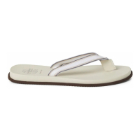 Brunello Cucinelli Men's 'Striped' Flip Flops