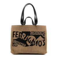 Salvatore Ferragamo 'Medium Logo' Tote Handtasche für Damen