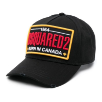 Dsquared2 Men's 'Born In Canada Logo-Embroidered' Baseball Cap