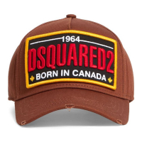 Dsquared2 Men's 'Born In Canada Logo-Embroidered' Baseball Cap