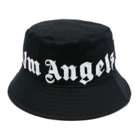 Palm Angels Chapeau 'Logo-Print' pour Hommes