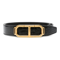 Tom Ford Ceinture 'Stadium Buckle' pour Hommes