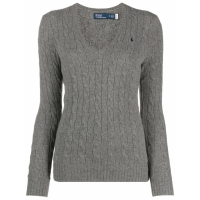 Polo Ralph Lauren 'Polo Pony-Motif Cable-Knit' Pullover für Damen