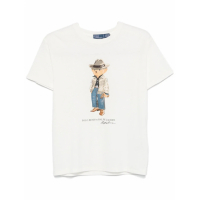 Polo Ralph Lauren T-shirt 'Polo-Bear-Motif' pour Femmes