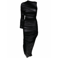 Mugler 'Ruched Asymmetrical' Off-Shoulder Kleid für Damen