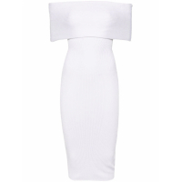 Mugler Women's Off The Shoulder Dress