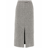 Self Portrait Women's 'Herringbone' Midi Skirt