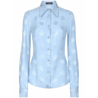 Dolce&Gabbana Women's 'Monogram-Jacquard' Shirt