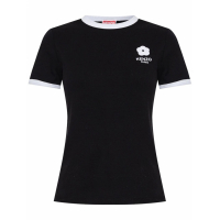 Kenzo 'Boke Flower 2.0 Contrast-Trim' T-Shirt für Damen