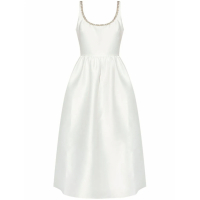 Self Portrait Women's 'Crystal-Embellished Taffeta' Sleeveless Dress