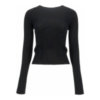 Lanvin Pull 'Ribbed Crewneck' pour Femmes